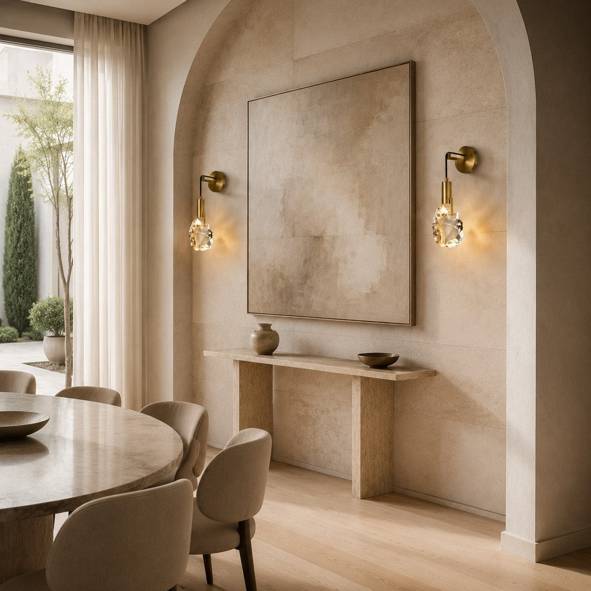 Sculptural LED Wall Light Wall Mounted Fixture Sconce