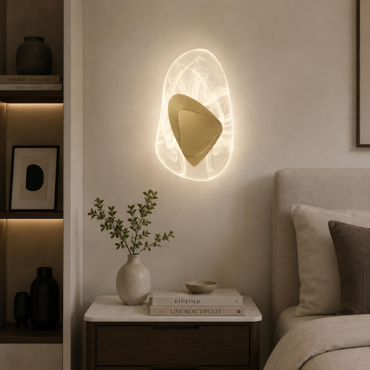 Iron & Crystal Wall Light LED Wall Mounted Sparkle