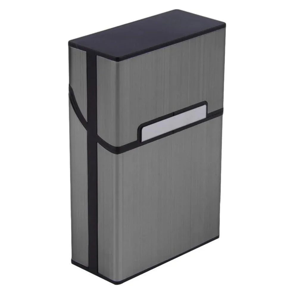 Portable Slim Aluminum Cigarette Case King Size Tobacco Storage Box Waterproof Cigar Holder