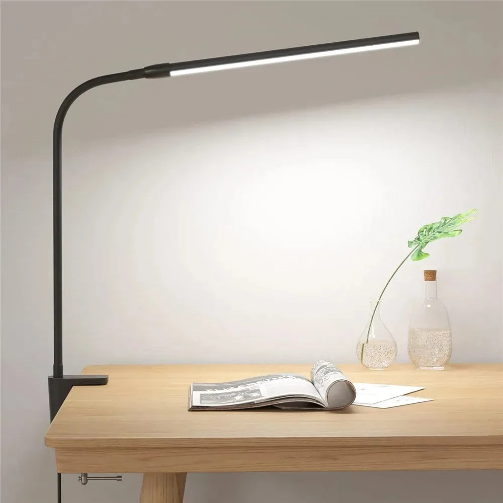 LED Architect Desk Lamp – Double Head Gooseneck 5 Colour Dimmer