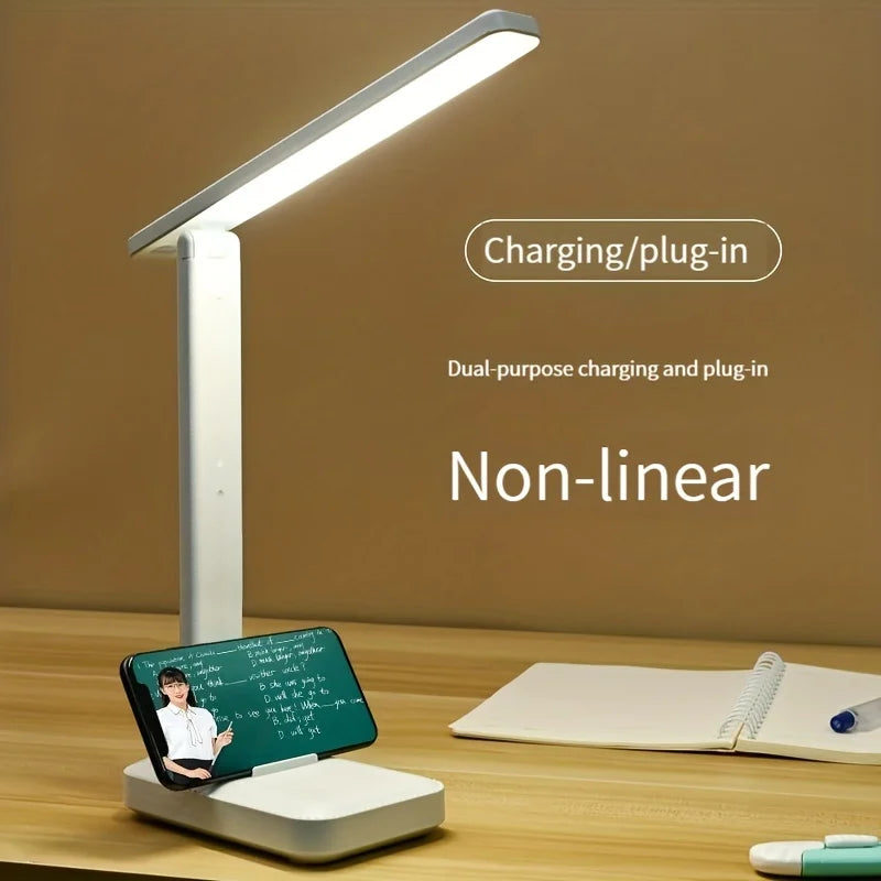 LED Desk Lamp – USB Touch Dimmable Eye Care Folding Reading Light