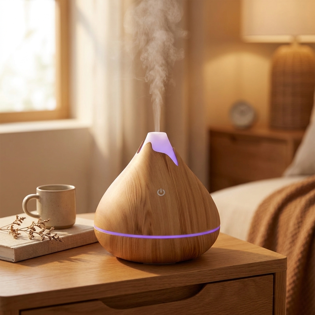 350ml Wood Grain Diffuser - 350ML style B - warm scene
