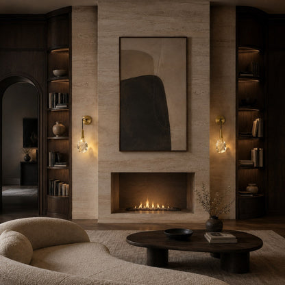 Sculptural LED Wall Light Wall Mounted Fixture Sconce
