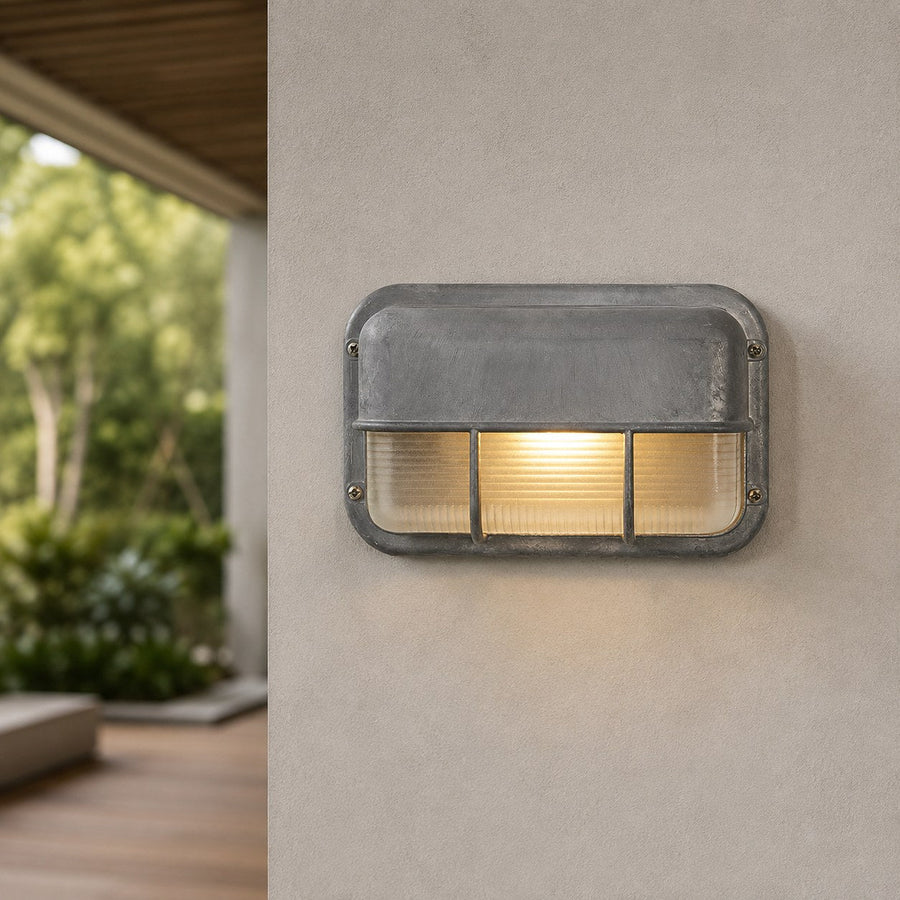 Modern Outdoor Wall Light Waterproof Aluminum LED Fixture for Patios Gardens Entryways