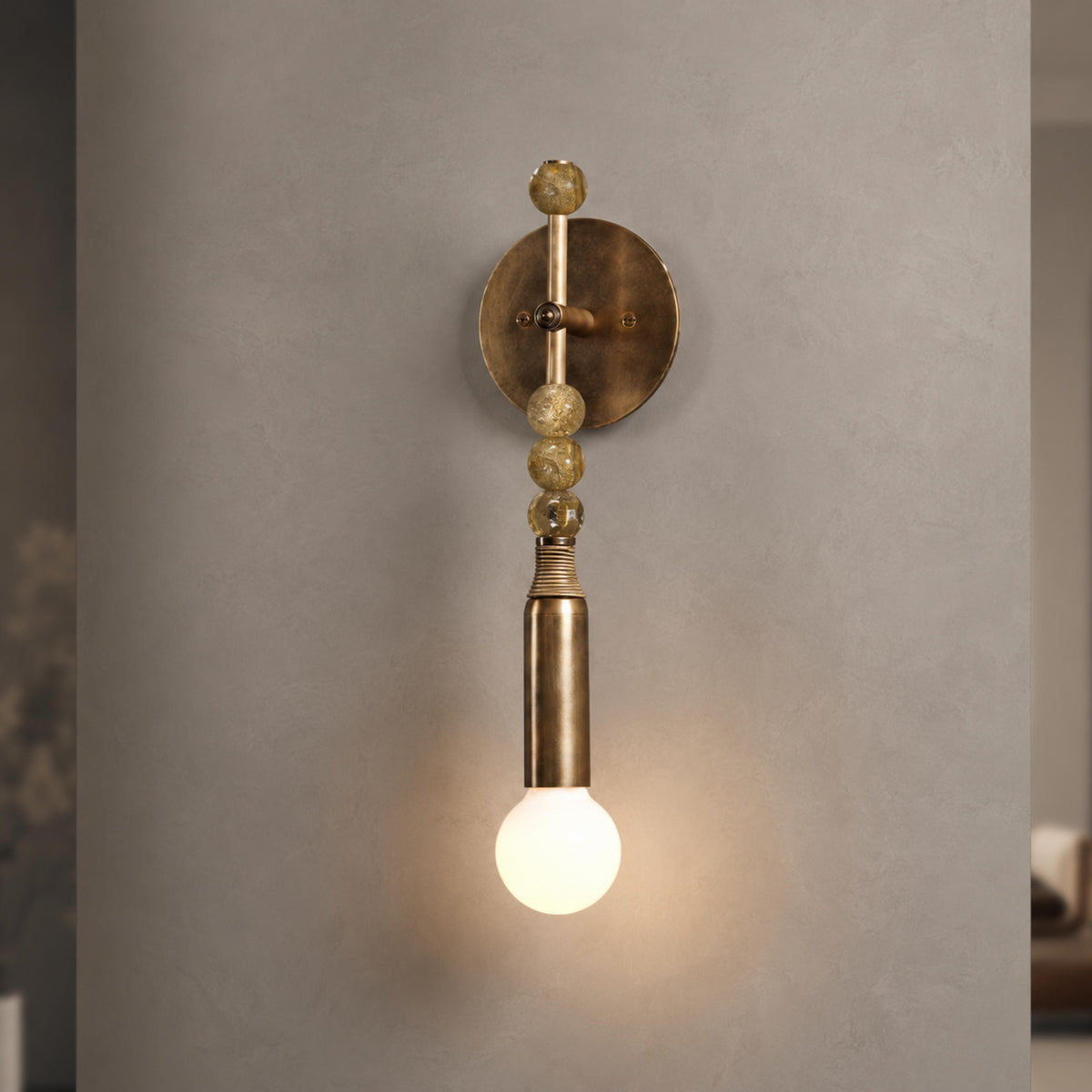 Slimline Adjustable Metal LED Wall Light