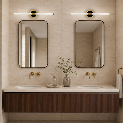Linear Aluminium & Acrylic LED Wall Light Vertical or Horizontal Vanity Sconce