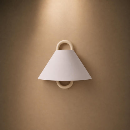 Minimalist Wall Light Wall Mounted Beech Wood Base