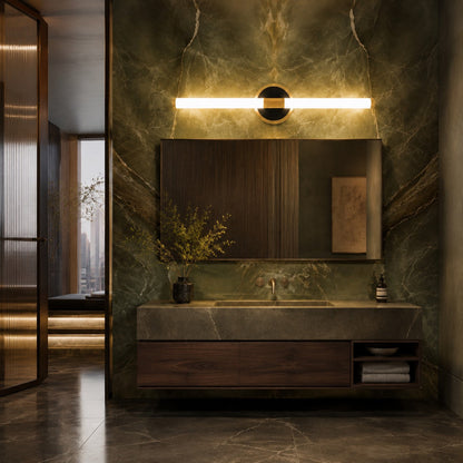 Linear Aluminium & Acrylic LED Wall Light Vertical or Horizontal Vanity Sconce