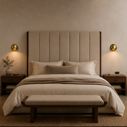 Compact Round Metal LED Wall Sconce
