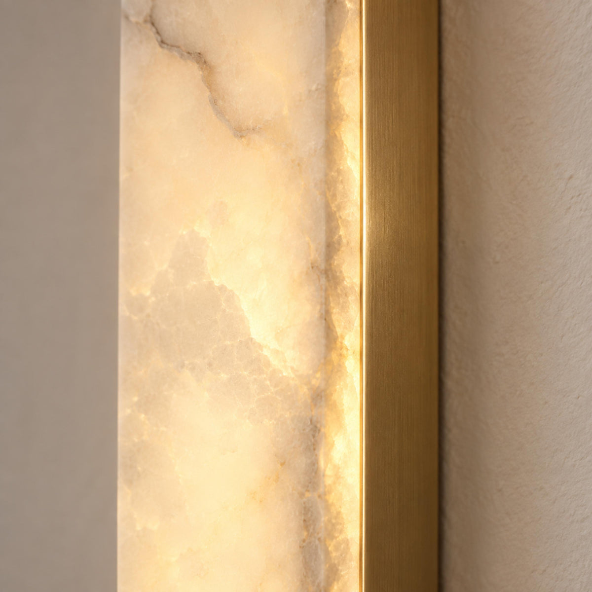 Alabaster Stone Wall Lamp LED Warm Sconce Wall Mounted
