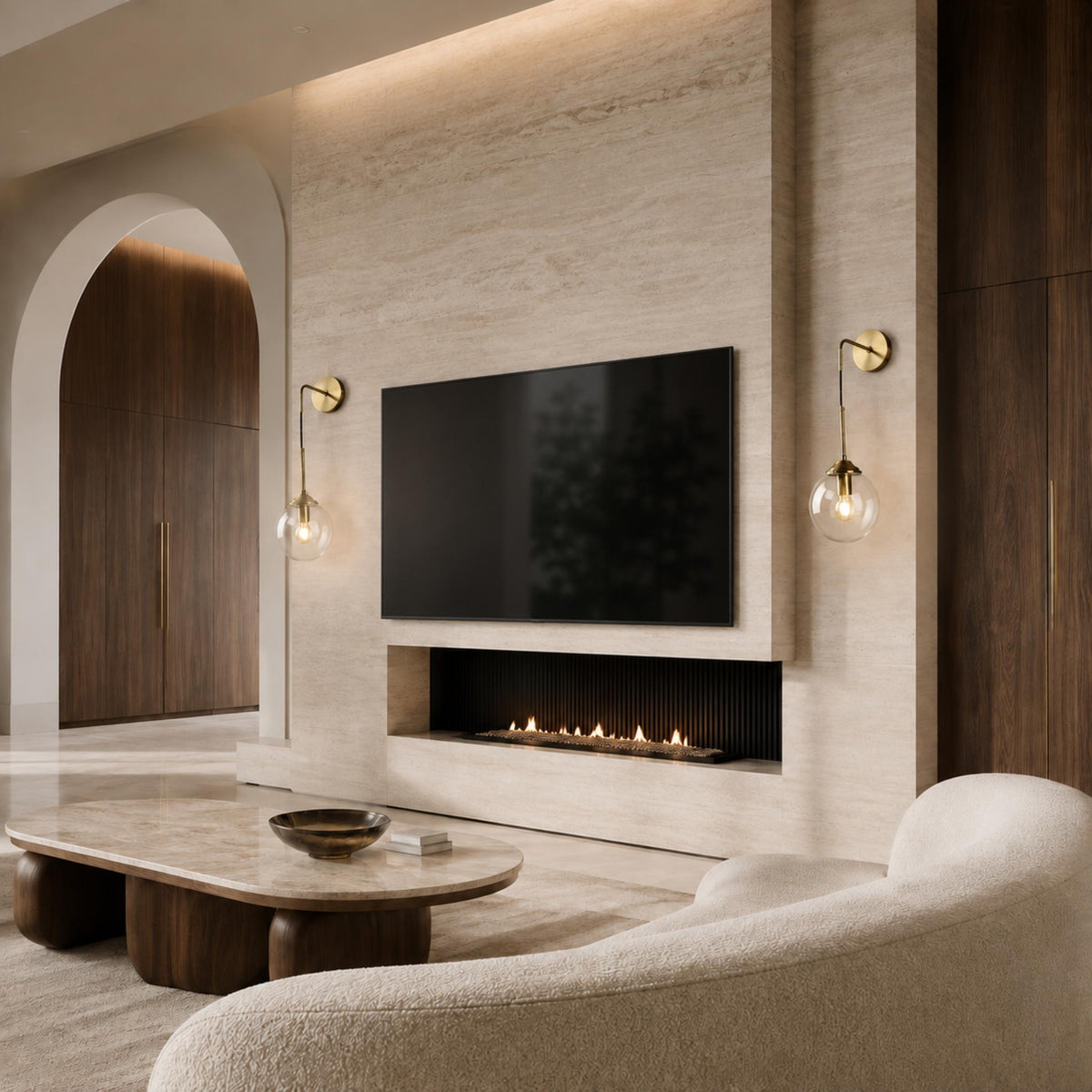 Minimalist Wall Sconce Wall Mounted LED Ambient Light