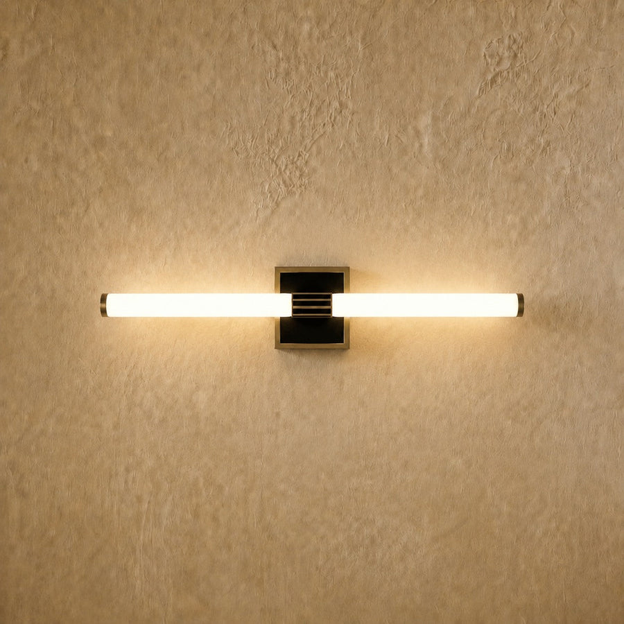 Linear Aluminium & Acrylic LED Wall Light Vertical or Horizontal Vanity Sconce