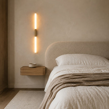 Slim Linear LED Bathroom Wall Light 39–69cm Dimmable 3000–6000K