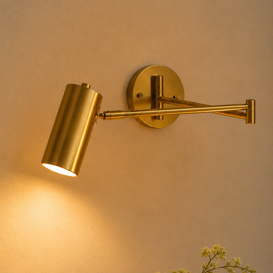 Industrial Wall Sconce Adjustable Arm LED Lighting