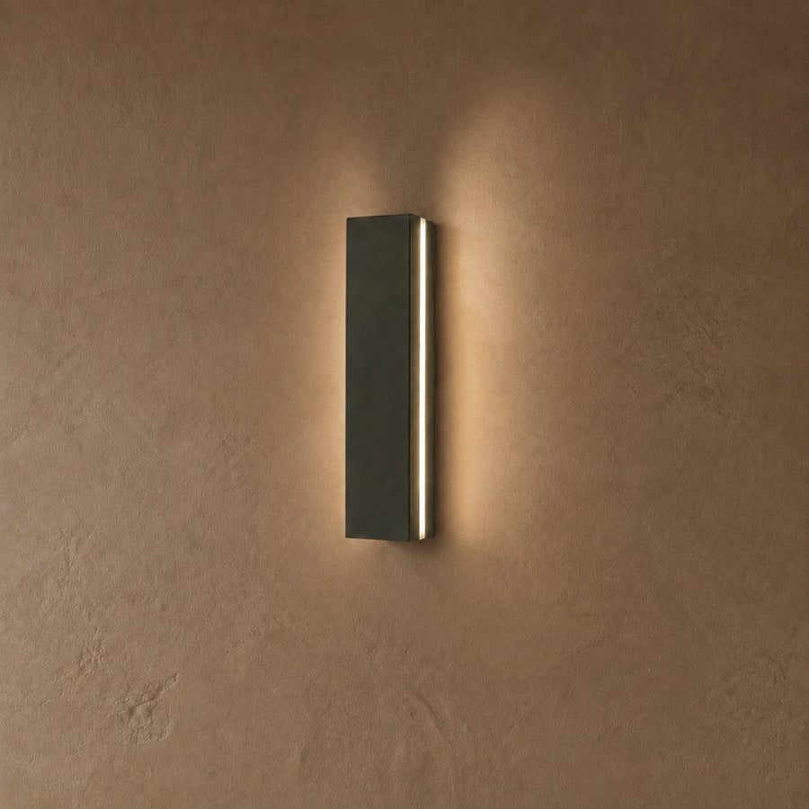 Minimalist Outdoor Wall Light Wall Mounted Aluminum LED Adjustable Color Temperature Weather-Resistant