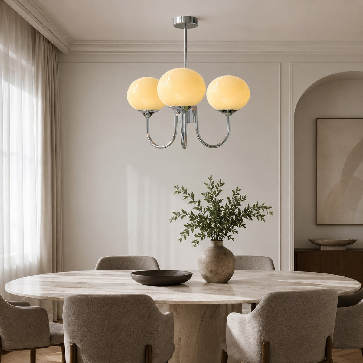 Sculptural Chandelier Pendant Light Fixture LED Hanging