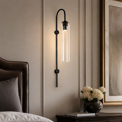 Glass Shade Wall Light Wall Mounted Dimmable LED Sconce