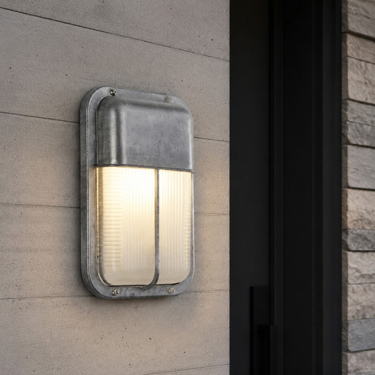 Modern Outdoor Wall Light Waterproof Aluminum LED Fixture for Patios Gardens Entryways