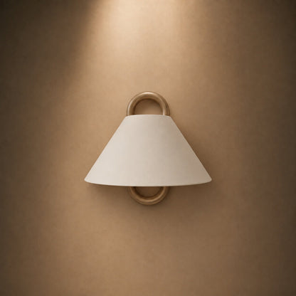 Minimalist Wall Light Wall Mounted Beech Wood Base