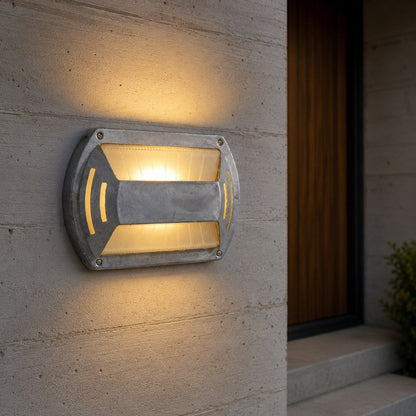 Modern Outdoor Wall Light Waterproof Aluminum LED Fixture for Patios Gardens Entryways