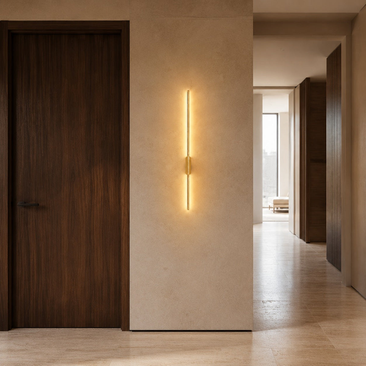 LED Tube Wall Sconce Wall Mounted Minimalist Light