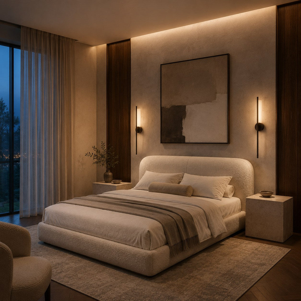 LED Tube Wall Sconce Wall Mounted Minimalist Light