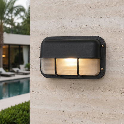 Modern Outdoor Wall Light Waterproof Aluminum LED Fixture for Patios Gardens Entryways