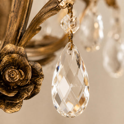 Crystal Chandelier Pendant Light Fixture LED Hanging