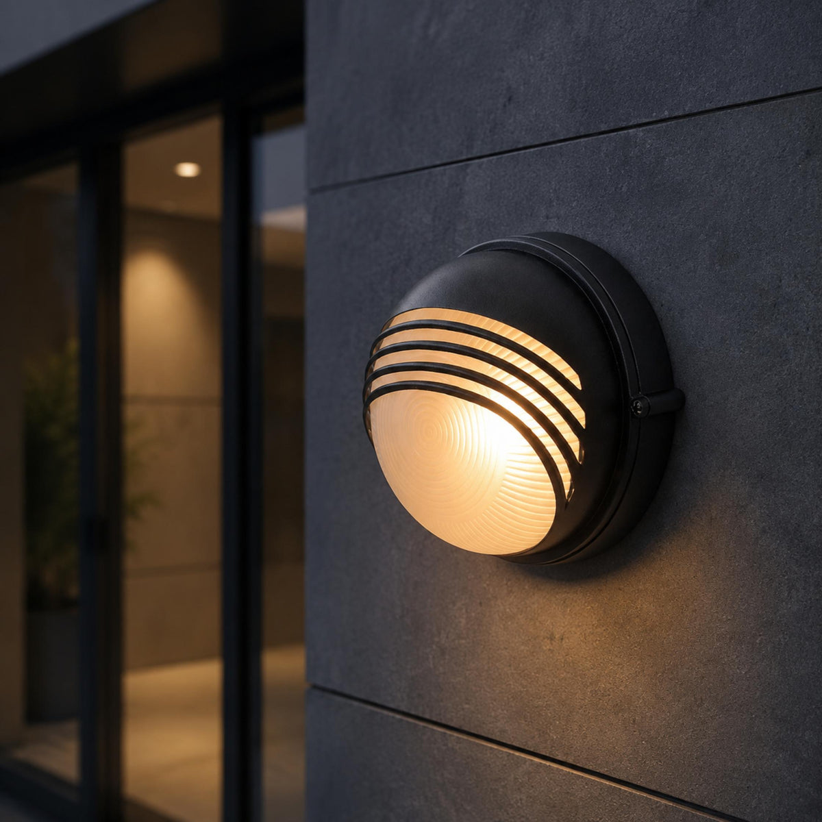 Modern Outdoor Wall Light Waterproof Aluminum LED Fixture for Patios Gardens Entryways