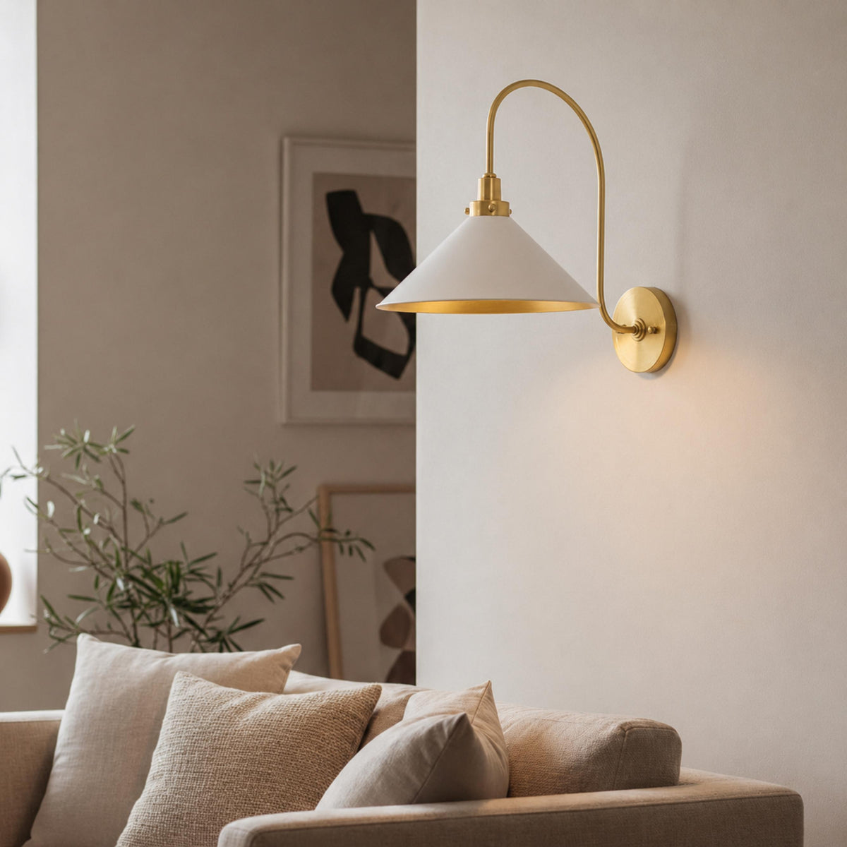Oversized Adjustable Metal LED Wall Light