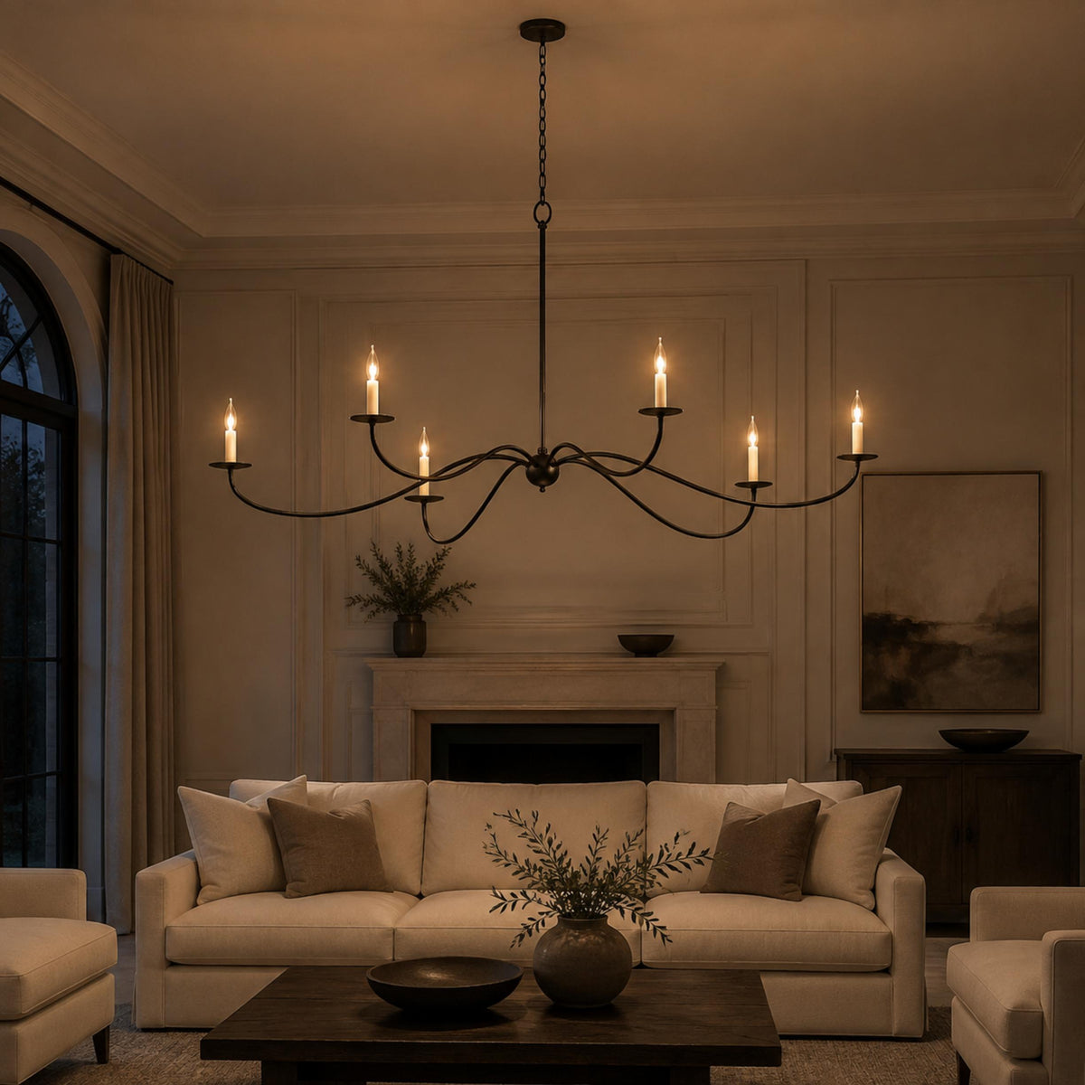 Industrial Chandelier Light Hanging Fixture