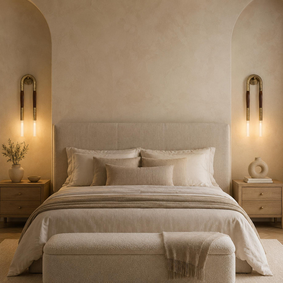 Double Head Wall Sconce Adjustable Wall Mounted LED
