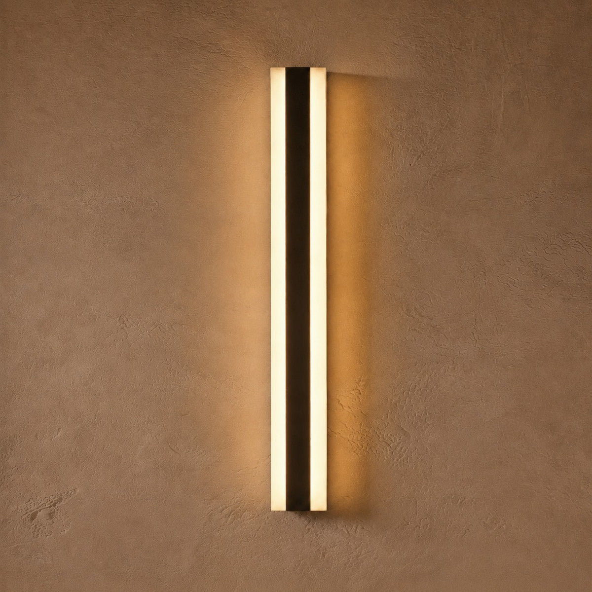 Modern Outdoor Wall Light Black Metal Wall Mounted LED Weatherproof Adjustable