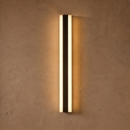 Modern Outdoor Wall Light Black Metal Wall Mounted LED Weatherproof Adjustable