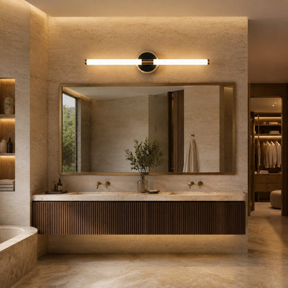 Linear Aluminium & Acrylic LED Wall Light Vertical or Horizontal Vanity Sconce