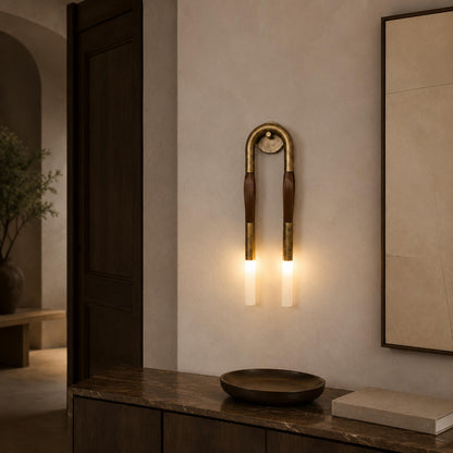 Double Head Wall Sconce Adjustable Wall Mounted LED