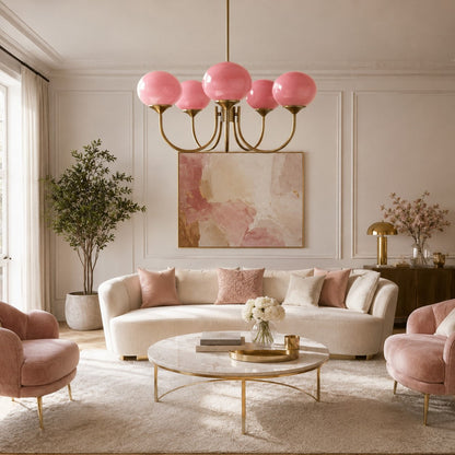 Sculptural Chandelier Pendant Light Fixture LED Hanging