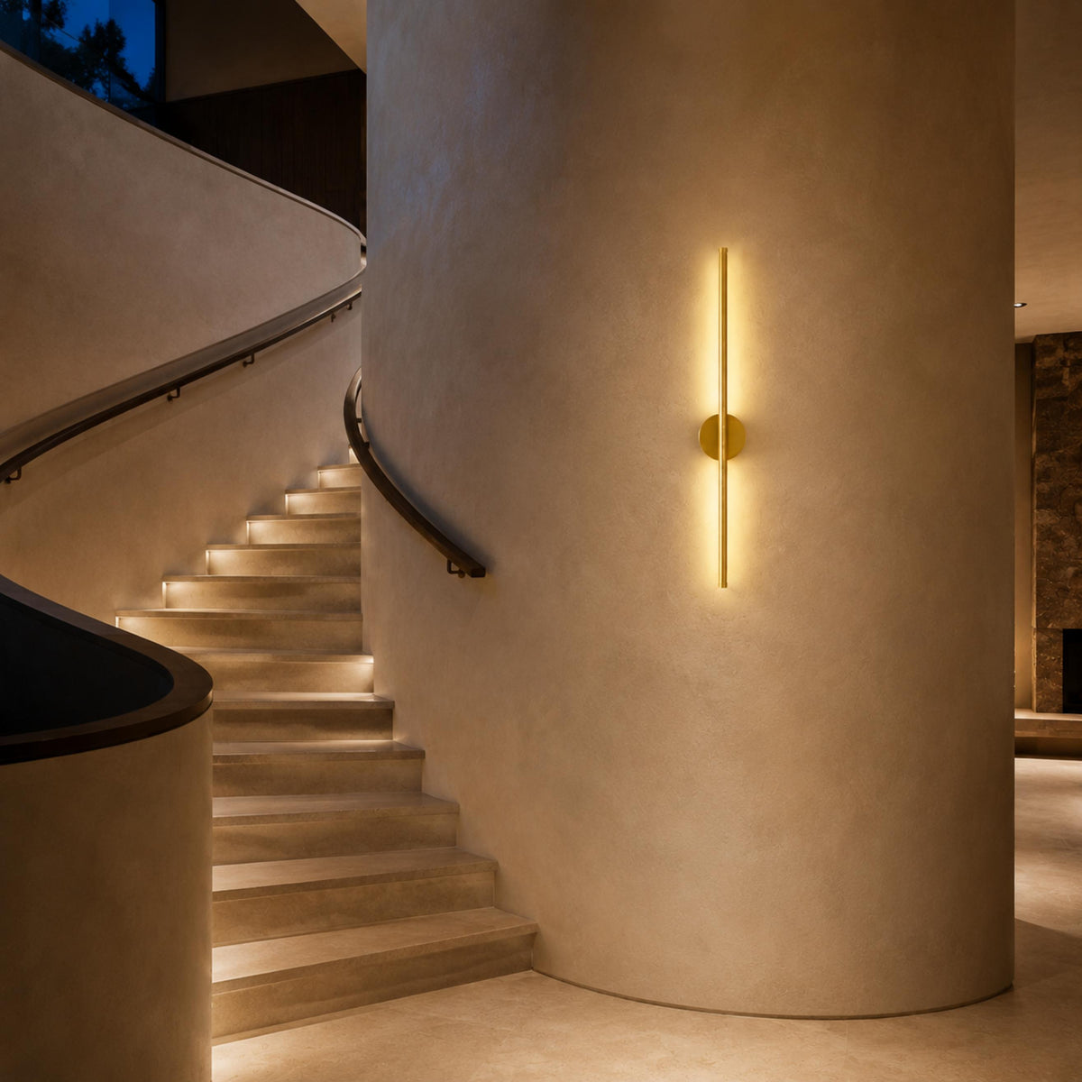 LED Tube Wall Sconce Wall Mounted Minimalist Light