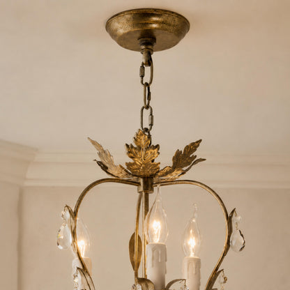 Crystal Chandelier Pendant Light Fixture LED Hanging