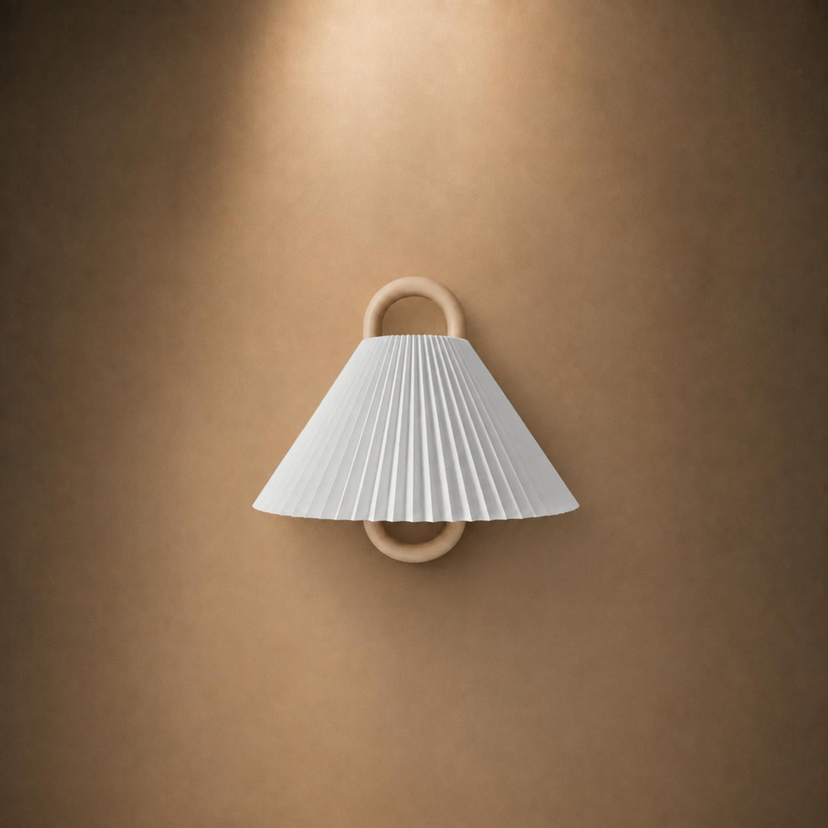 Minimalist Wall Light Wall Mounted Beech Wood Base