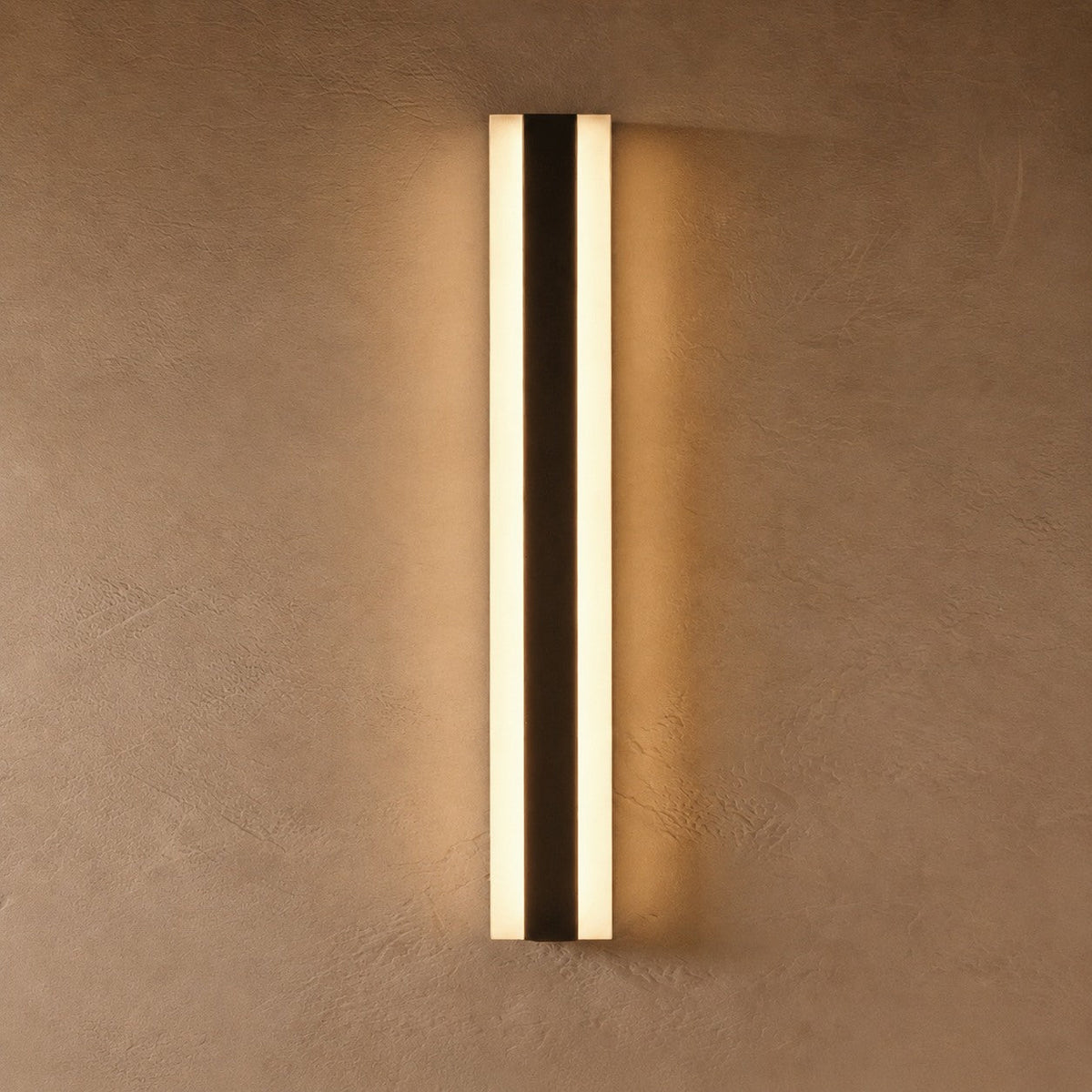 Modern Outdoor Wall Light Black Metal Wall Mounted LED Weatherproof Adjustable