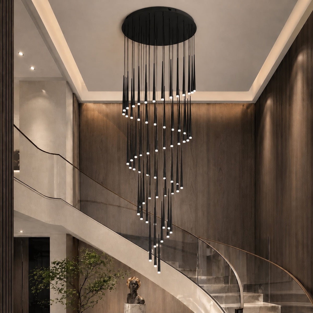 Nordic Iron Acrylic Ceiling Light Flush Mount Dimmable LED 6-68