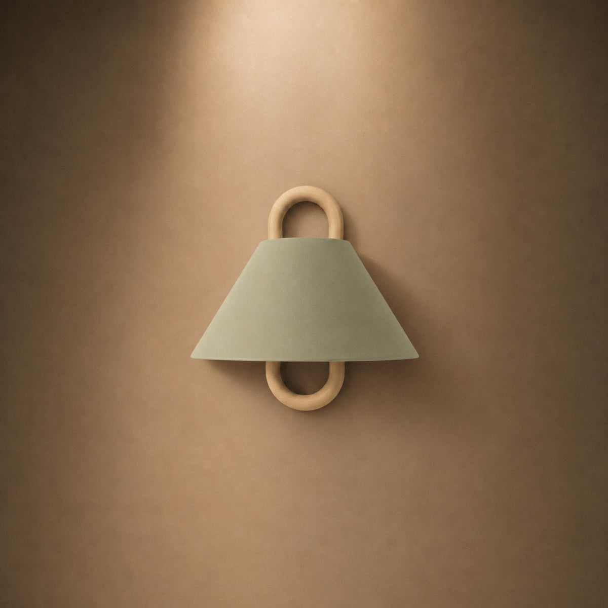 Minimalist Wall Light Wall Mounted Beech Wood Base