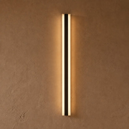 Modern Outdoor Wall Light Black Metal Wall Mounted LED Weatherproof Adjustable