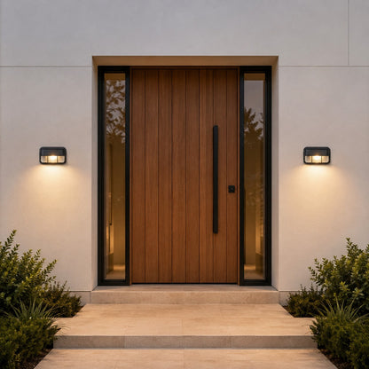 Modern Outdoor Wall Light Waterproof Aluminum LED Fixture for Patios Gardens Entryways
