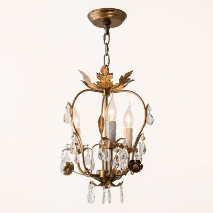 Crystal Chandelier Pendant Light Fixture LED Hanging