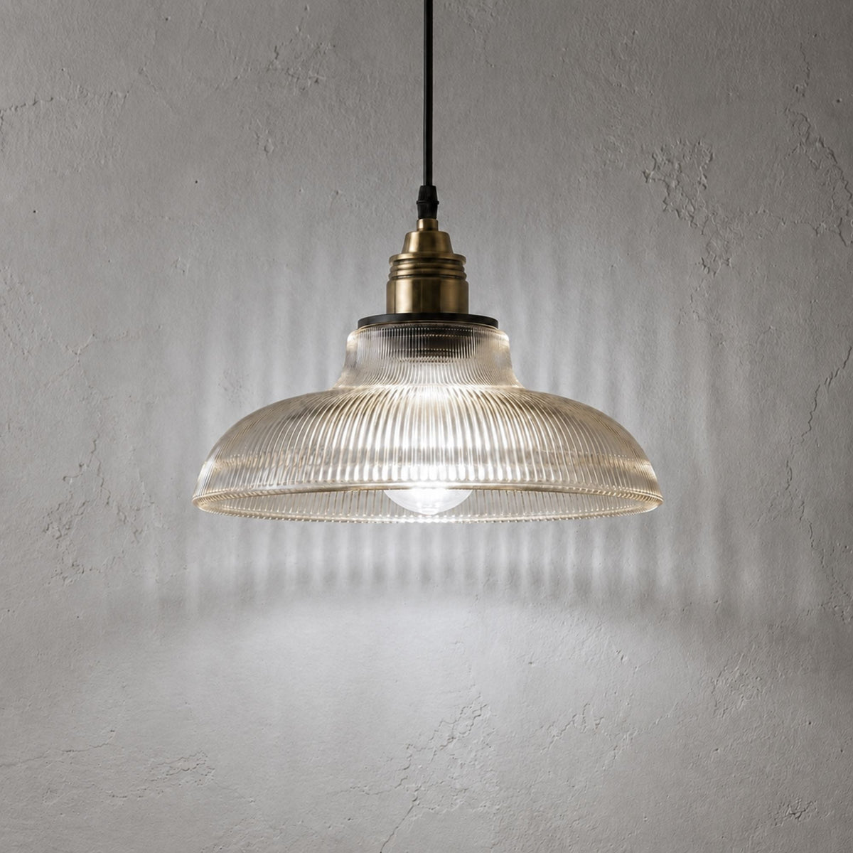Nordic Vintage Coloured Glass Pendant Light Kitchen Dining Bar E27