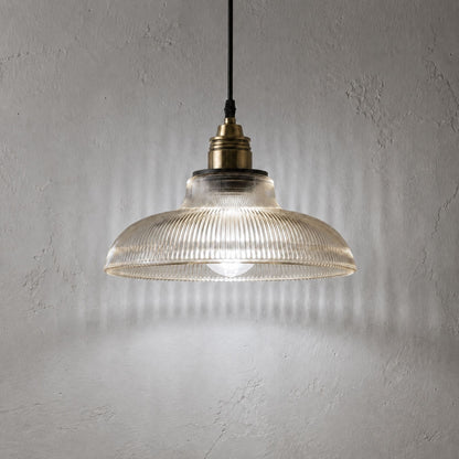 Nordic Vintage Coloured Glass Pendant Light Kitchen Dining Bar E27