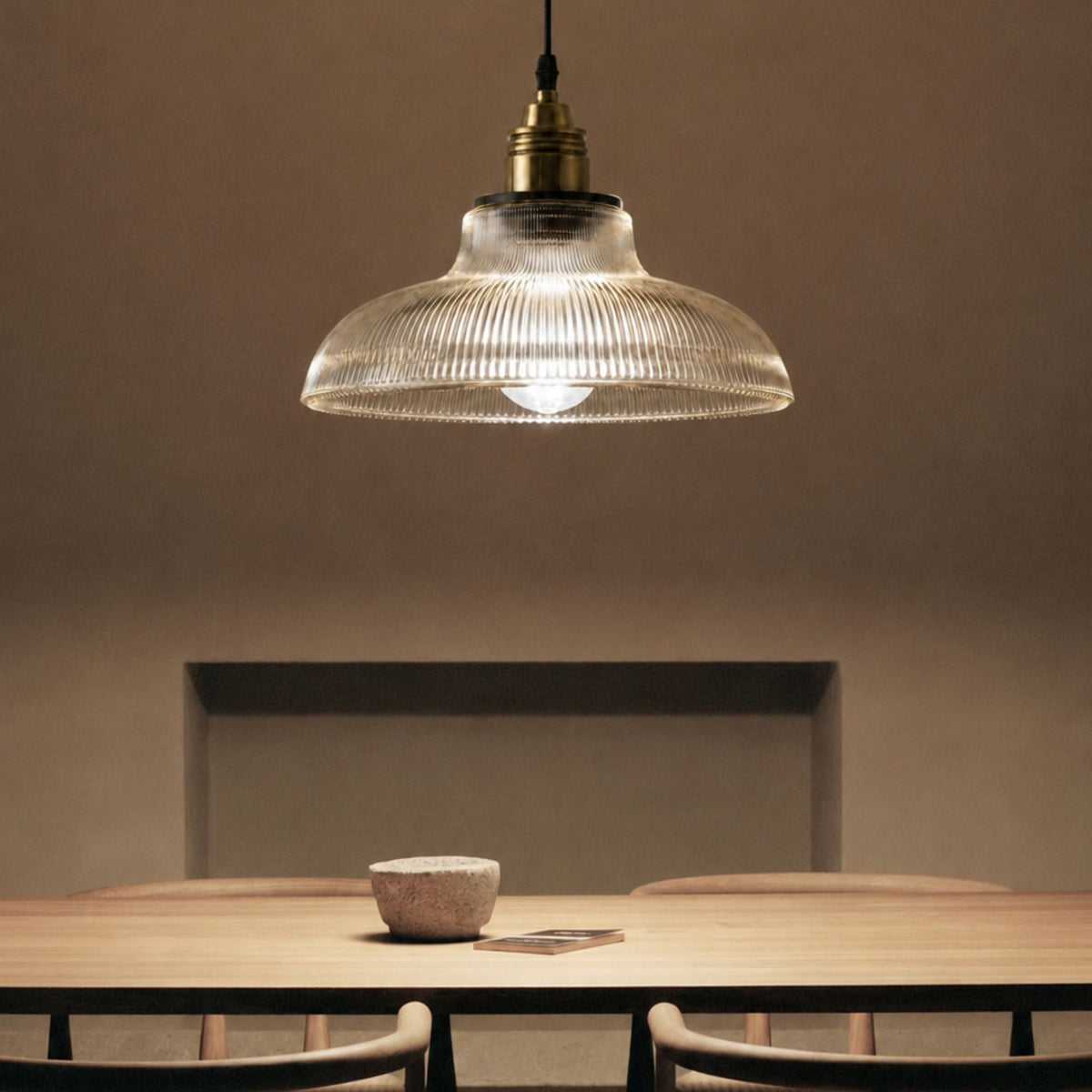 Nordic Vintage Coloured Glass Pendant Light Kitchen Dining Bar E27