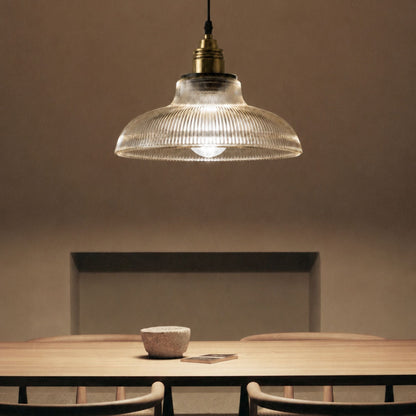 Nordic Vintage Coloured Glass Pendant Light Kitchen Dining Bar E27